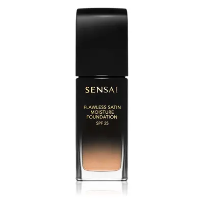 Sensai Flawless Satin Moisture Foundation folyékony make-up SPF 25 árnyalat 102 Ivory Beige 30 m