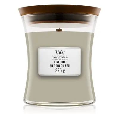 Woodwick Fireside Au Coin Du Feu illatgyertya fa kanóccal 275 g