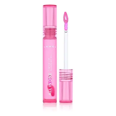 LAMEL All in One Lip Tinted Plumping Oil tonizáló olaj az ajkakra dúsabb hatásért № 402 Pink Spa