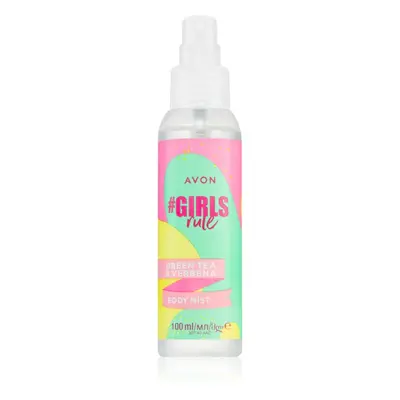 Avon #GirlsRule Green Tea & Verbena frissítő test spray 100 ml