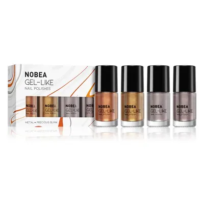 NOBEA Metal Precious Blink Set körömlakk szett