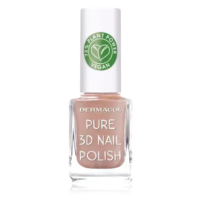 Dermacol Pure 3D körömlakk árnyalat 06 Natural Pearls 11 ml