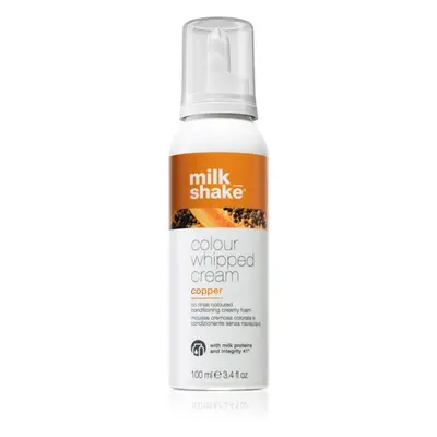 Milk Shake Colour Whipped Cream tonizáló hab minden hajtípusra Copper 100 ml