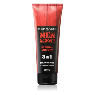 Dermacol Men Agent Eternal Victory tusfürdő gél arcra, testre és hajra uraknak 250 ml