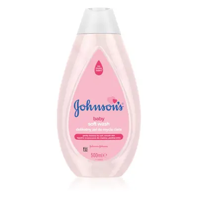 Johnson's® Wash and Bath gyengéd tisztító gél 500 ml