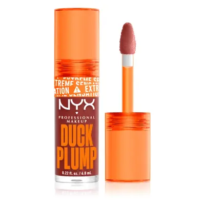 NYX Professional Makeup Duck Plump ajakfény nagyobbító hatás árnyalat 06 Brick Of Time 7 ml