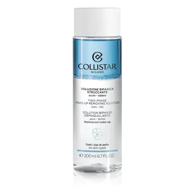 Collistar Cleansers Two-phase Make-up Removing Solution Eyes-Lips kétfázisú sminklemosó vízálló 