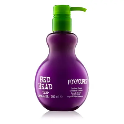 TIGI Bed Head Foxy Curls ápoló és formázó krém a hullámok kiemelésére 200 ml