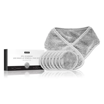 Notino Spa Collection Spa headband and make-up removal pads set sminklemosó szett spa fejpánttal