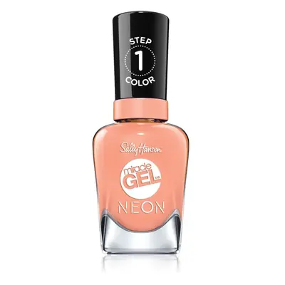 Sally Hansen Miracle Gel™ géles körömlakk UV/LED lámpa használata nélkül árnyalat 051 Peach Plea