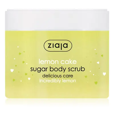 Ziaja Lemon Cake bőrpuhító cukros peeling 300 ml