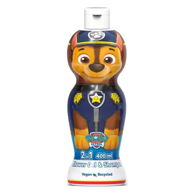 Nickelodeon Paw Patrol Shower Gel & Shampoo tusfürdő gél és sampon 2 in 1 gyermekeknek Chase 400