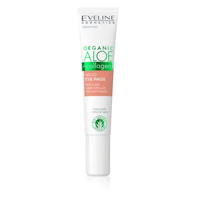 Eveline Cosmetics Organic Aloe+Collagen szemgél a duzzanatokra és a sötét karikákra 20 ml