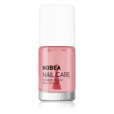 NOBEA Nail Care Vitamin Glow Nail Polish ápoló körömlakk 6 ml