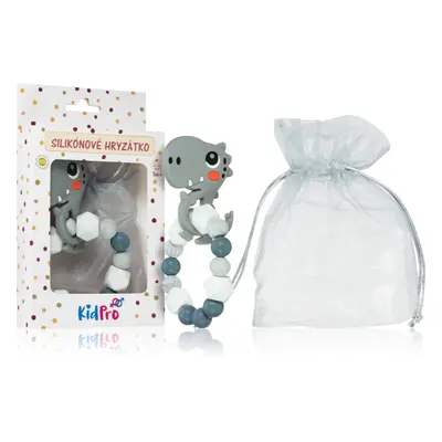 KidPro Teether Dino rágóka Grey 1 db