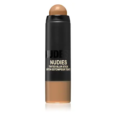 Nudestix Tinted Blur Foundation Stick korrektor ceruza természetes hatásért árnyalat Medium 6 6 