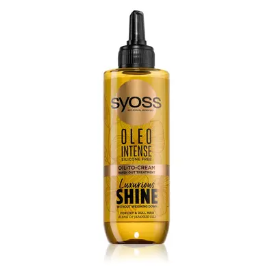 Syoss Oleo Intense olajos krém a fénylő és selymes hajért 200 ml