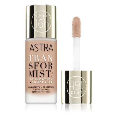 Astra Make-up Transformist tartós alapozó árnyalat 004N Amber 18 ml