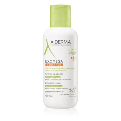 A-Derma Exomega Control Emollient Cream testápoló krém nagyon száraz, érzékeny és atópiás bőrre 