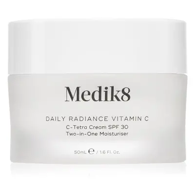 Medik8 Daily Radiance Vitamin C antioxidáns nappali krém C vitamin SPF 30 50 ml