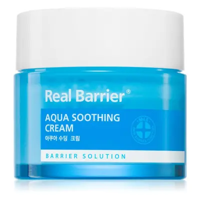 Real Barrier Aqua Soothing hidratáló géles krém az arcbőr megnyugtatására 50 ml