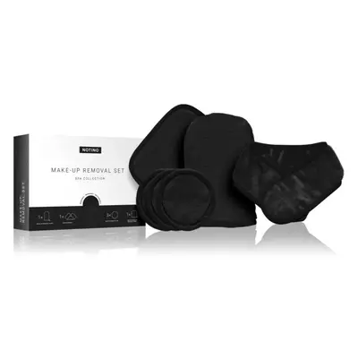 Notino Spa Collection Make-up removal set mikroszálas sminkeltávolító szett Black