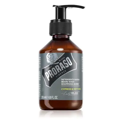 Proraso Cypress & Vetyver szakáll sampon 200 ml