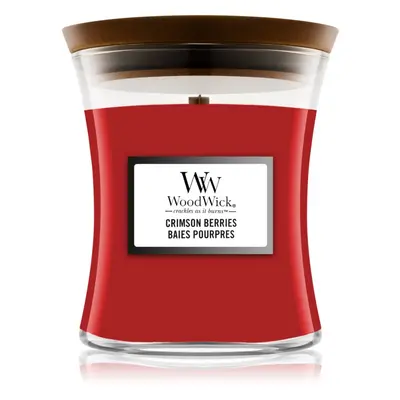 Woodwick Crimson Berries illatgyertya fa kanóccal 275 g