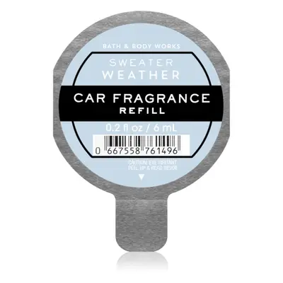 Bath & Body Works Sweater Weather illat autóba utántöltő 6 ml