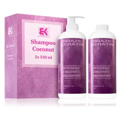 Brazil Keratin Coconut Shampoo takarékos kiszerelés (a károsult hajra)