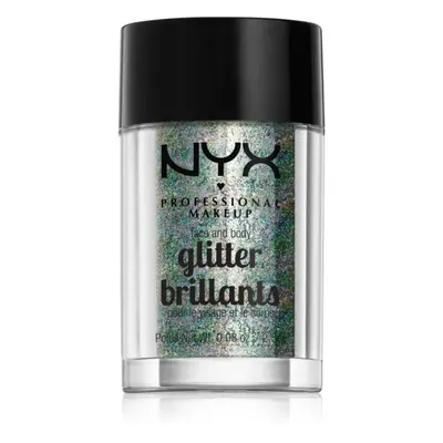 NYX Professional Makeup Face & Body Glitter Brillants Arc és test csillám árnyalat 06 Crystal 2.