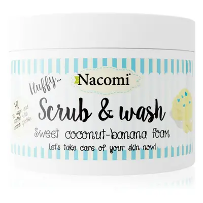 Nacomi Fluffy... Sweet Coconut-Banana tisztító hab 180 ml