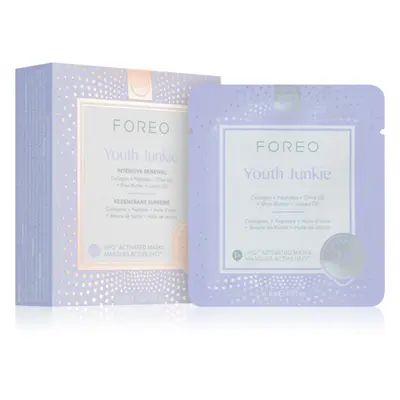 FOREO UFO™ Youth Junkie arcmaszk öregedés ellen 6 db