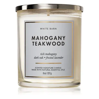 Bath & Body Works Mahogany Teakwood illatgyertya 227 g