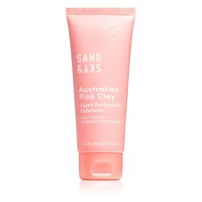 Sand & Sky Australian Pink Clay Flash Perfection Exfoliator tisztító peeling pórusok kitisztítás