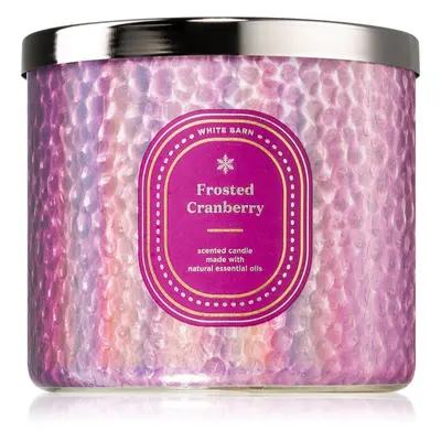 Bath & Body Works Frosted Cranberry illatgyertya 411 g