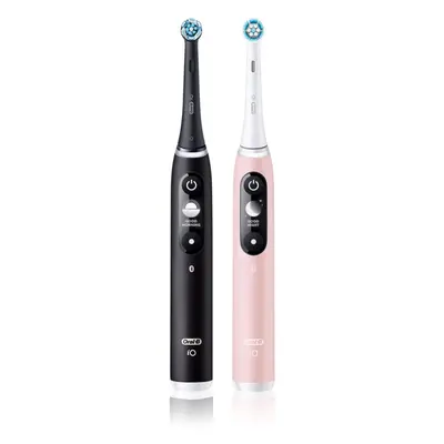 Oral B iO6 elektromos fogkefe DUO Black & Pink Sand 2 db