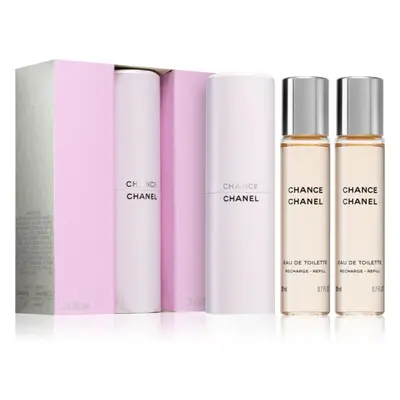 Chanel Chance Eau de Toilette hölgyeknek 3x20 ml