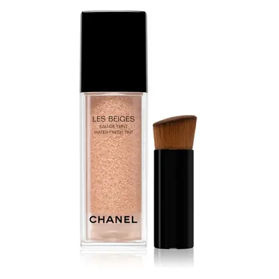 Chanel Les Beiges Water-Fresh Tint könnyű hidratáló alapozó applikátorral árnyalat Light 30 ml