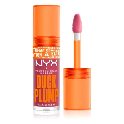 NYX Professional Makeup Duck Plump ajakfény nagyobbító hatás árnyalat 09 Strike A Rose 7 ml