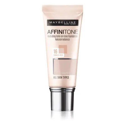 MAYBELLINE NEW YORK Affinitone hidratáló alapozó árnyalat 16 Vanilla Rose 30 ml