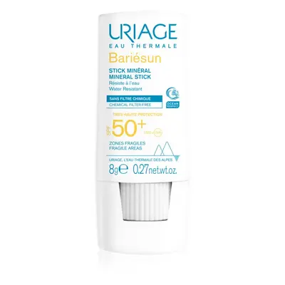 Uriage Bariésun Mineral Stick SPF 50+ ásványi védőkrém érzékeny területekre ceruzában SPF 50+ 8 