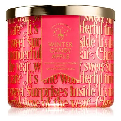 Bath & Body Works Winter Candy Apple illatgyertya 411 g