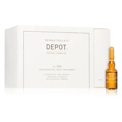 Depot No. 205 Invigorating Hair Treatment tápláló szérum hajhullás ellen 10x5 ml