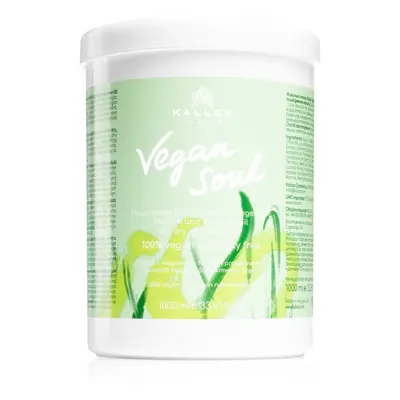 Kallos Vegan Soul Nourishing tápláló maszk száraz, károsult hajra 1000 ml