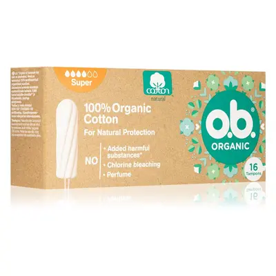 o.b. Organic Super tamponok 16 db