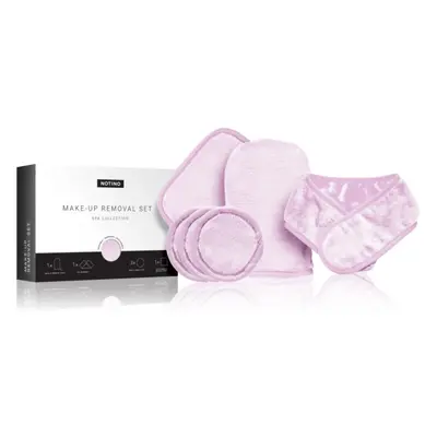 Notino Spa Collection Make-up removal set mikroszálas sminkeltávolító szett Lilac