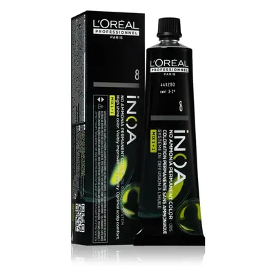 L’Oréal Professionnel Inoa tartós hajfesték ammónia nélkül árnyalat 8 FUNDAMENTAL 60 ml