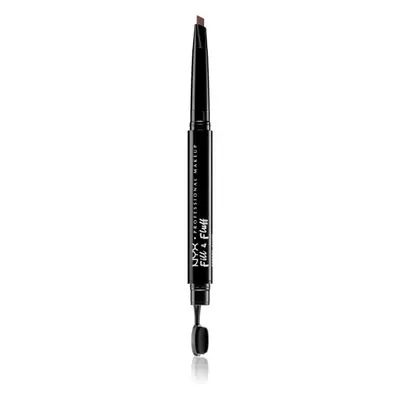 NYX Professional Makeup Fill & Fluff szemöldök pomádé ceruzában árnyalat 03 - Auburn 0,2 g