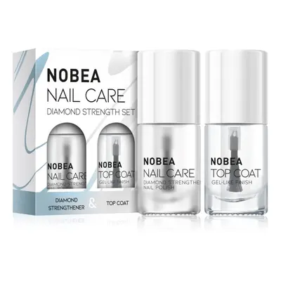 NOBEA Nail Care Diamond Strength Set körömlakk szett Diamond strength set